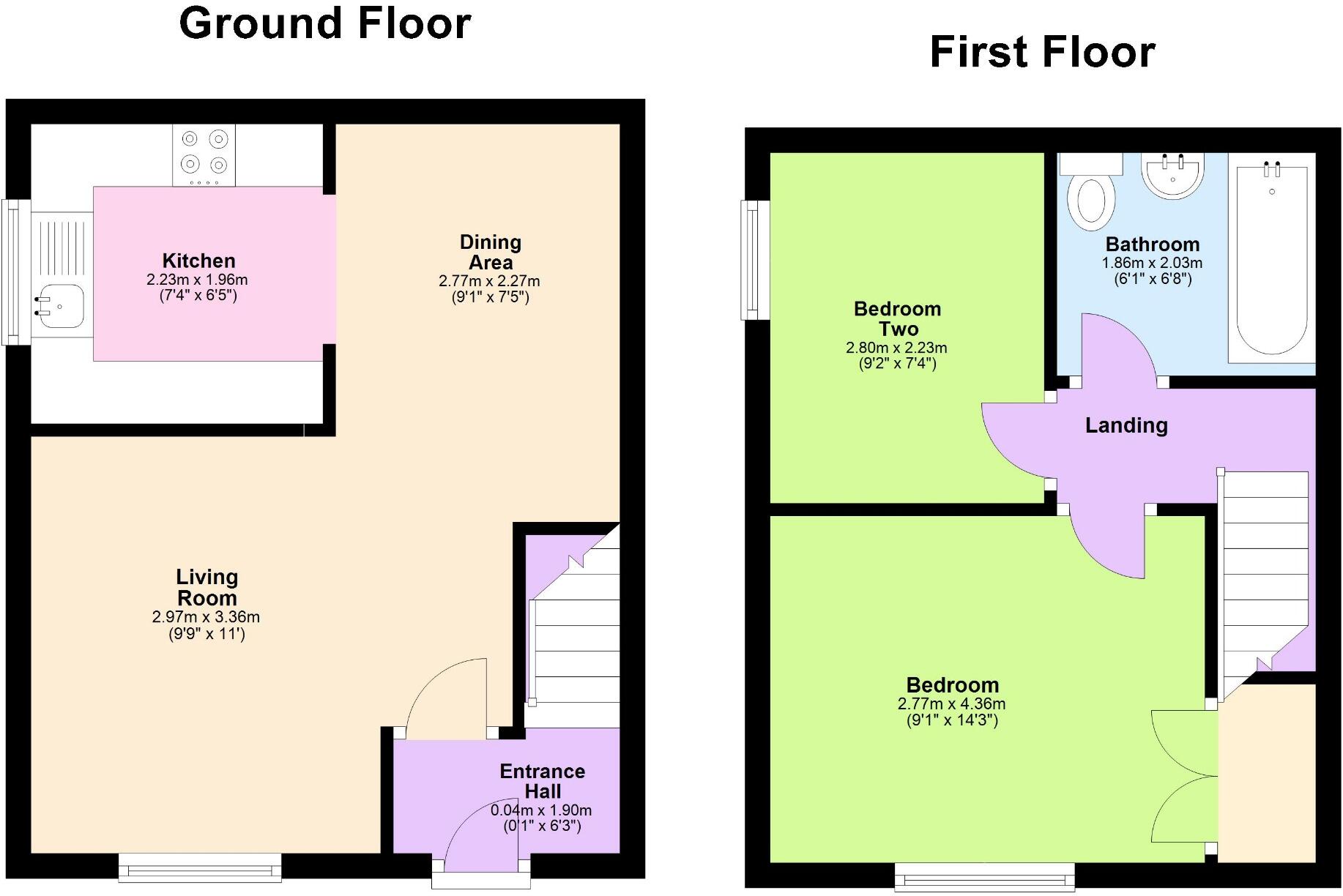 16 Stanley Way, Daventry, NN11 0SE floorplan