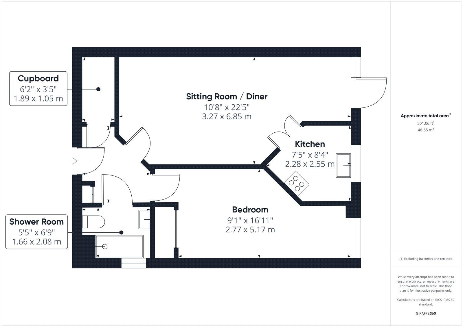 Lymington Road, Highcliffe, Highcliffe, Dorset, BH23 floorplan