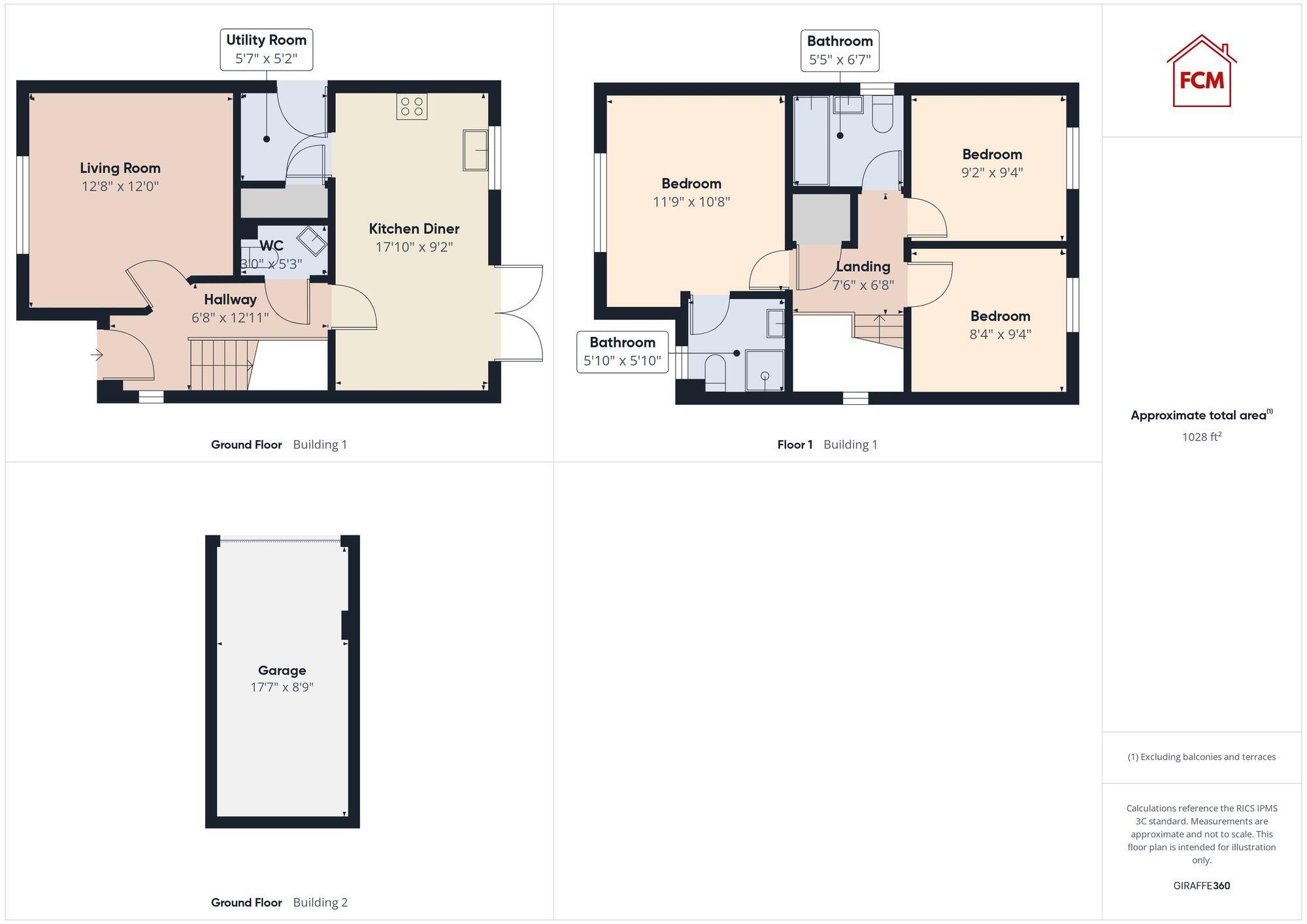 Marsh Drive, Workington, CA14 floorplan