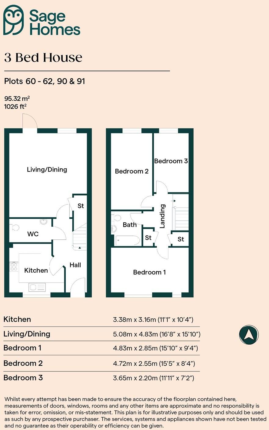 Sunflower Avenue, Spalding, Lincolnshire floorplan
