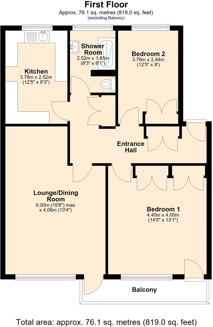 Sefton Road, Sheffield floorplan
