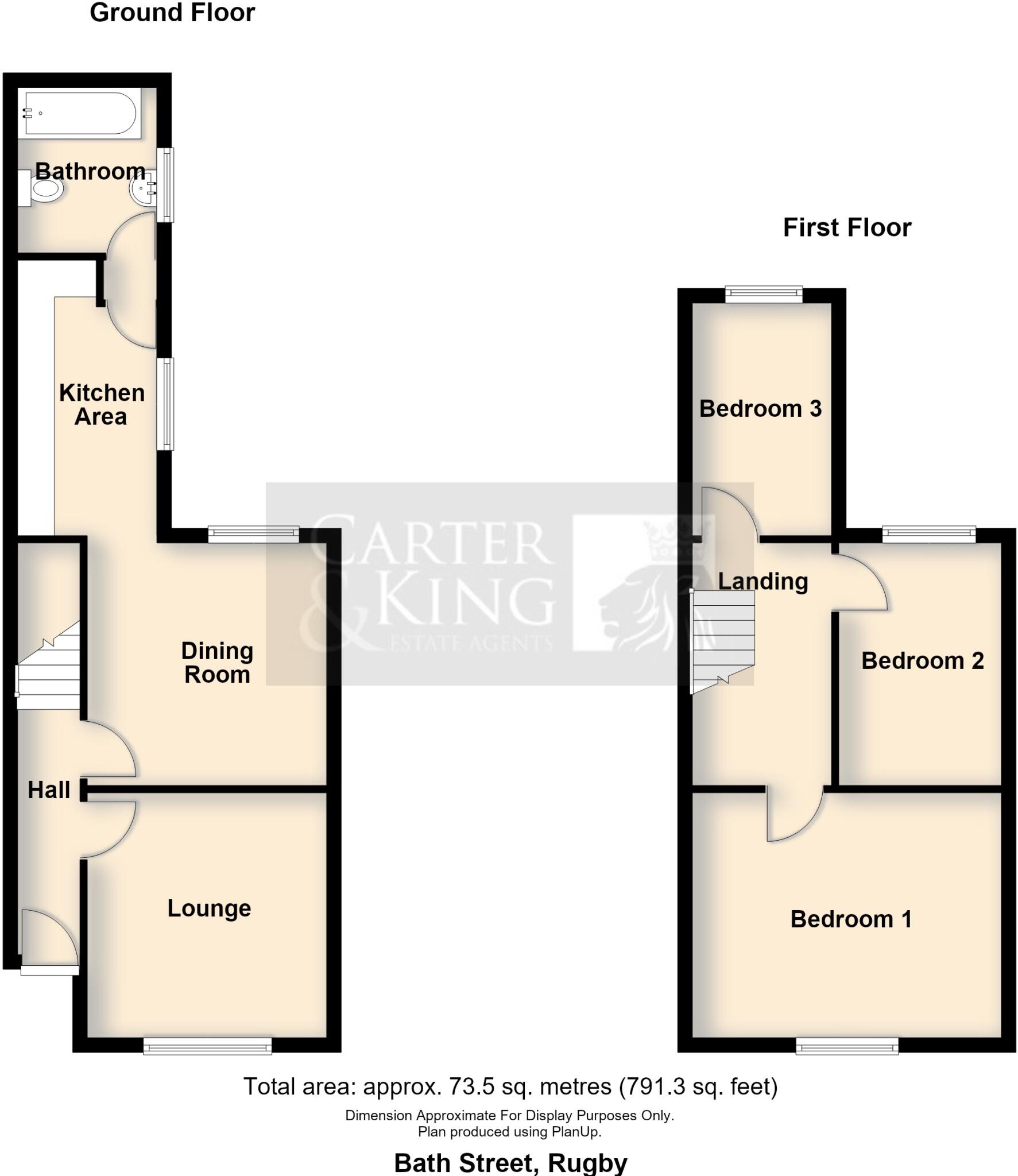 Bath Street, Rugby floorplan