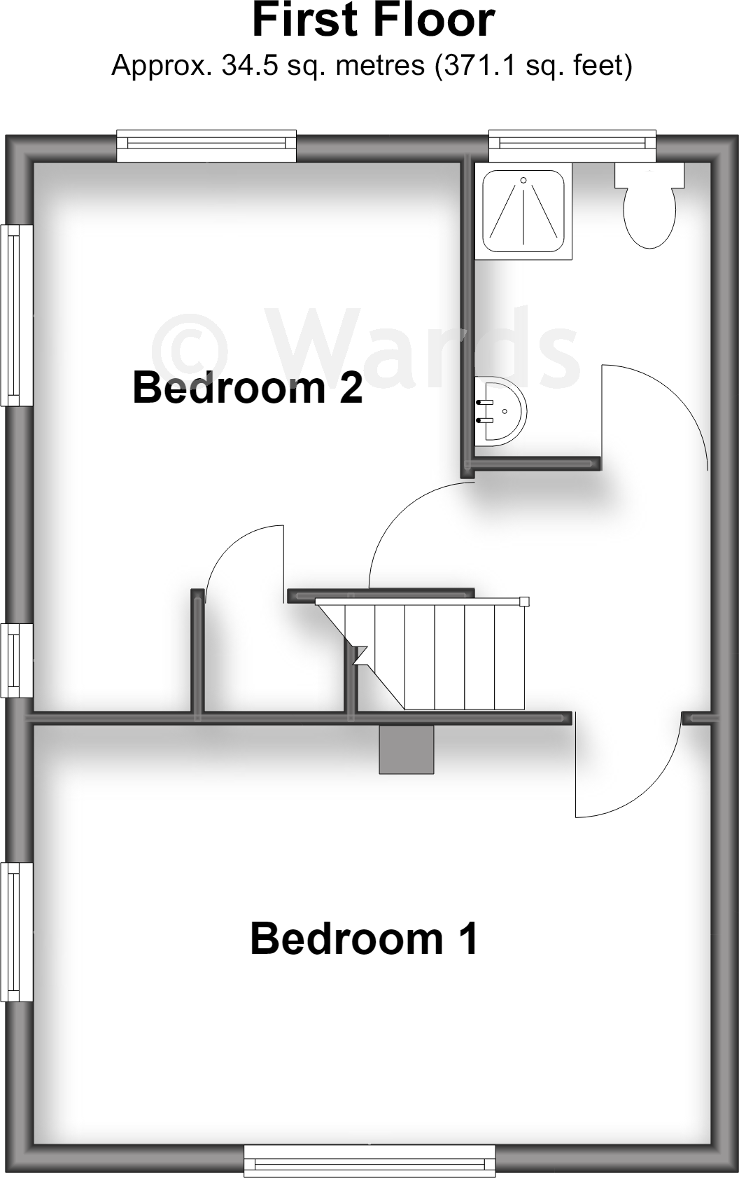 Romany Road, Twydall, Gillingham, Kent floorplan
