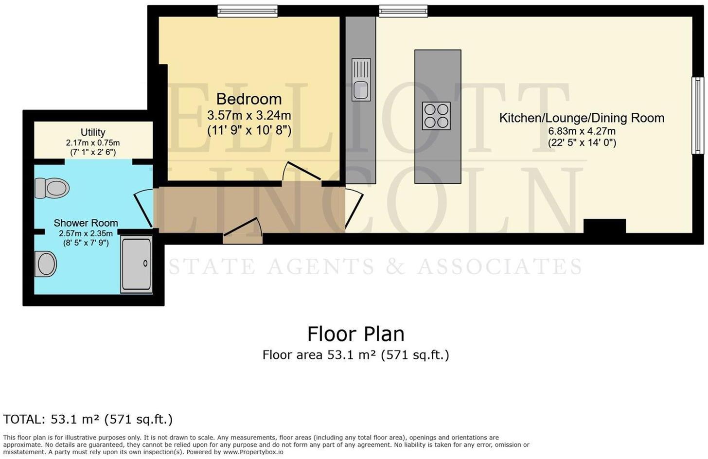Kings Road, Bembridge floorplan
