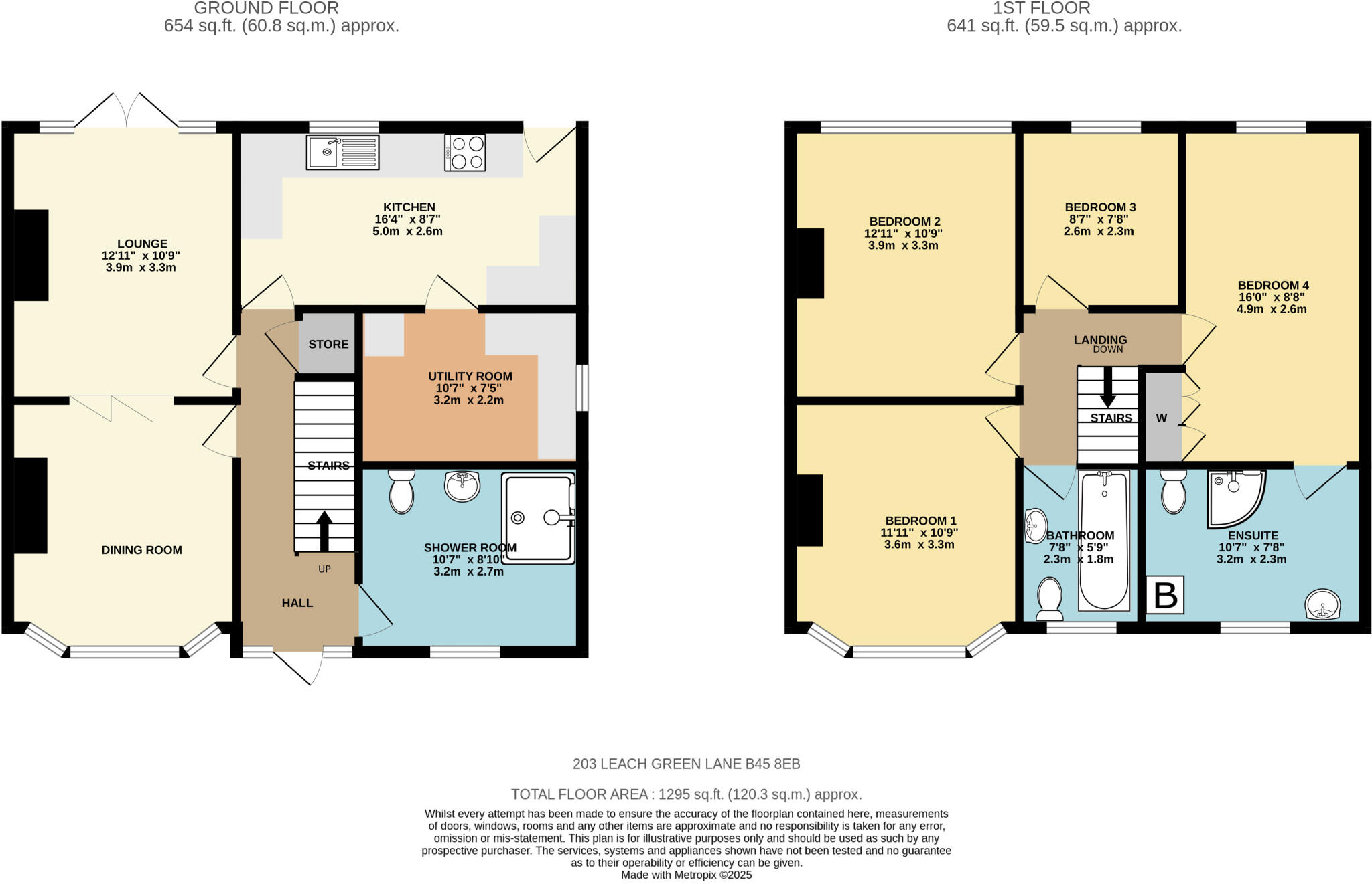 Leach Green Lane, Rednal, Birmingham, West Midlands, B45 floorplan