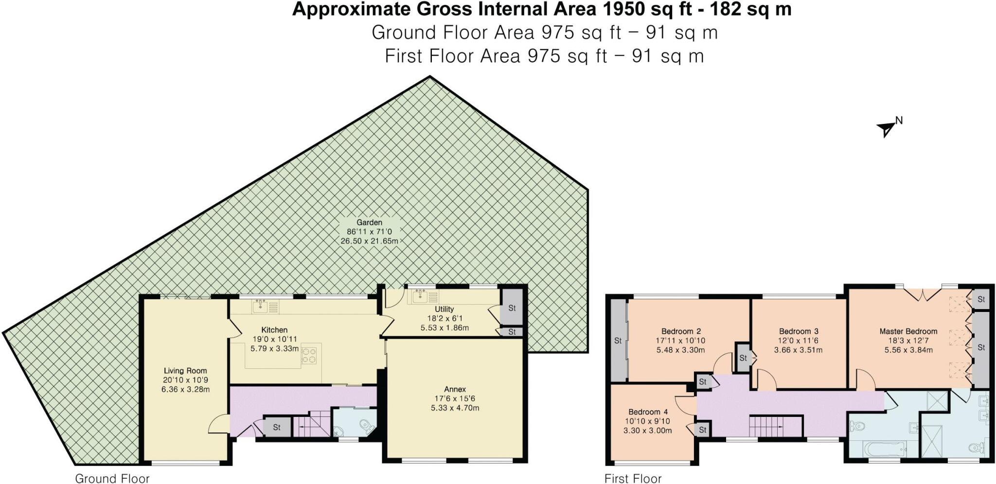 Heath Drive, Potters Bar floorplan