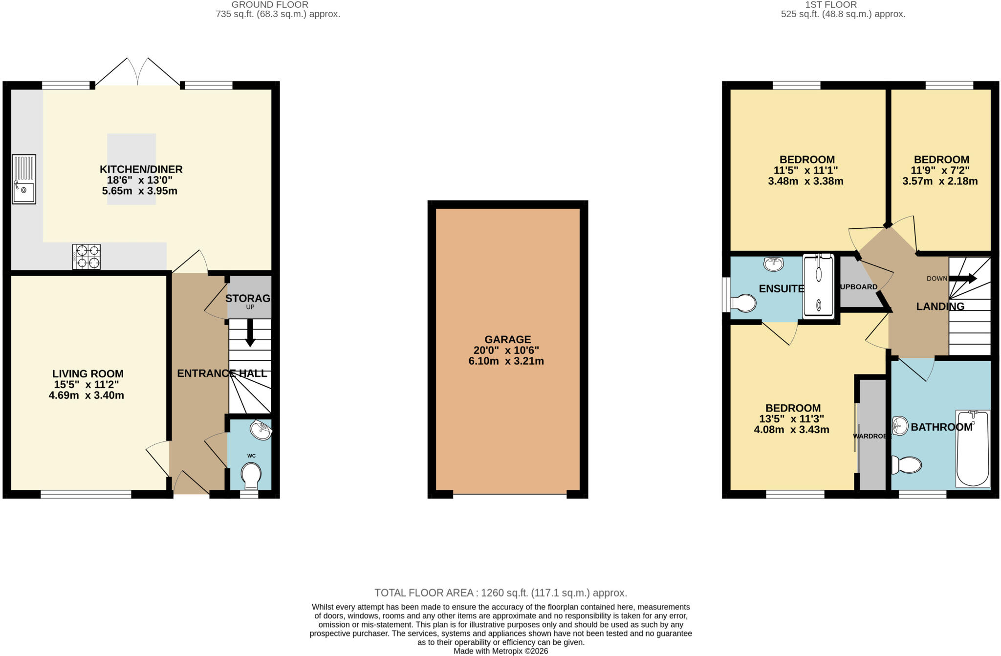 Osprey Road, Warminster floorplan