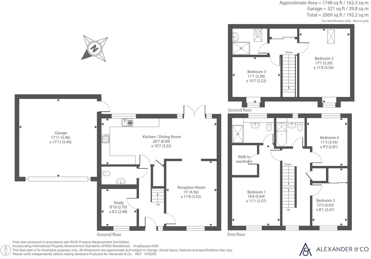 Lawson Way, Aylesbury, Buckinghamshire floorplan