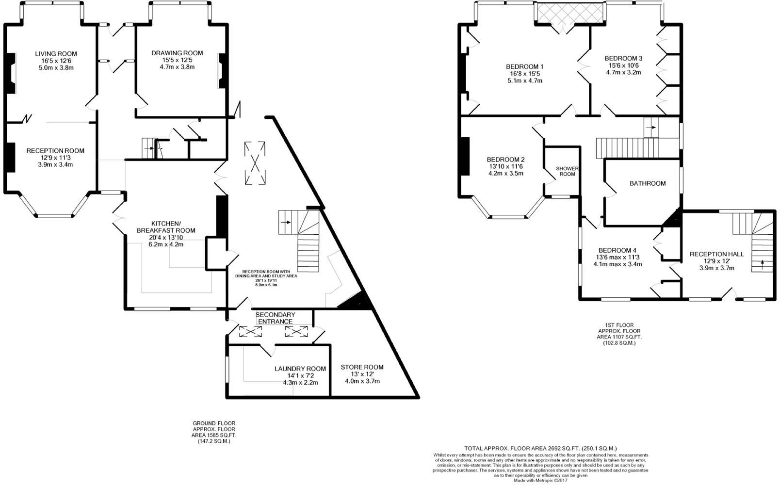 King Henrys Road, Lewes floorplan