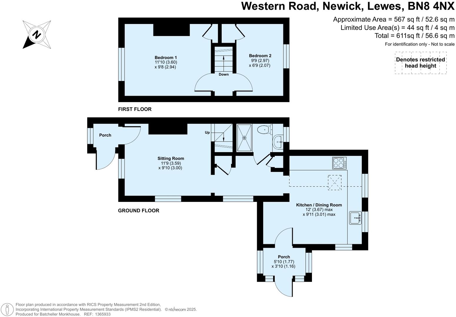 Western Road, Newick floorplan