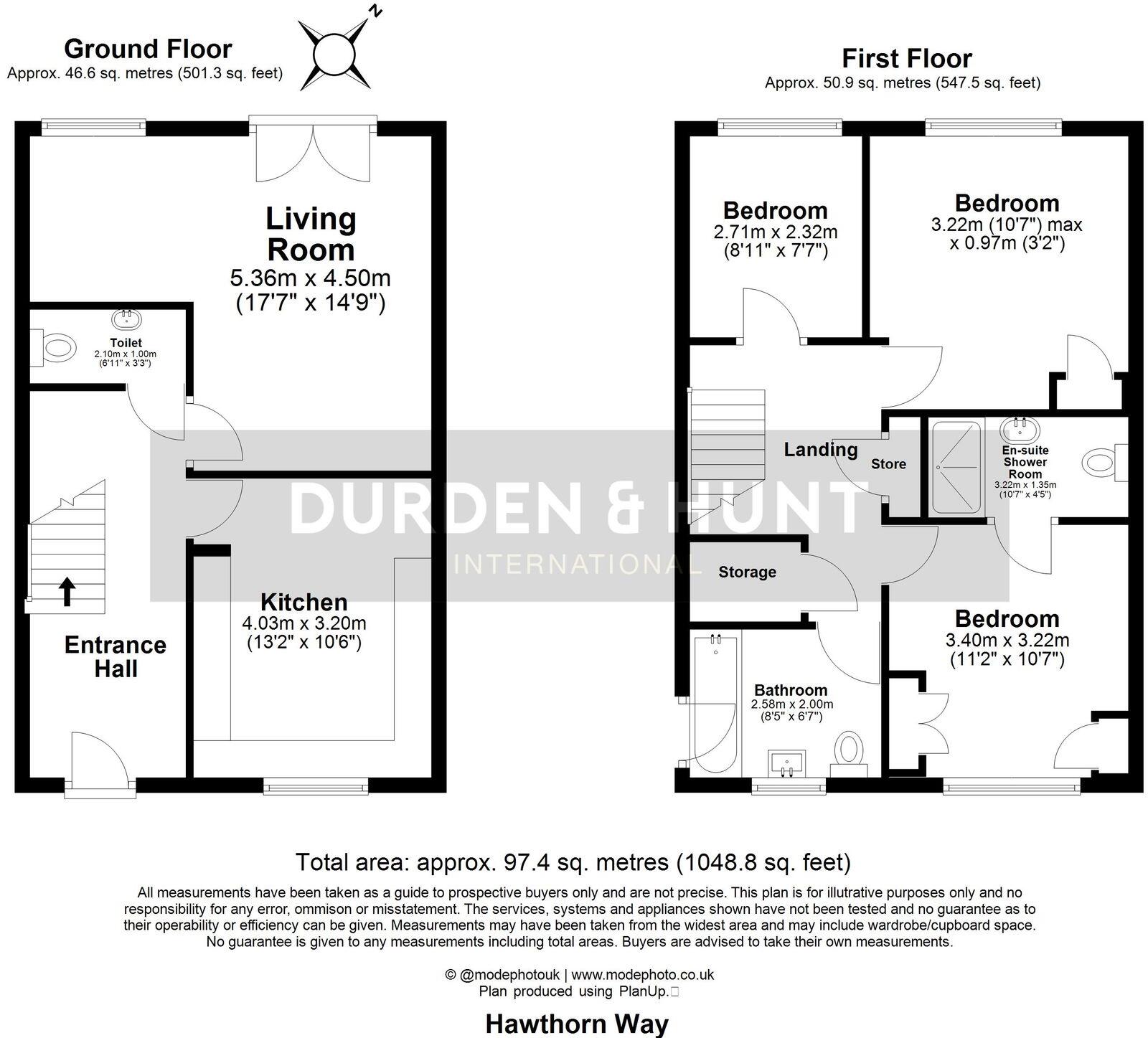 Hawthorn Avenue, Brentwood, CM13 floorplan