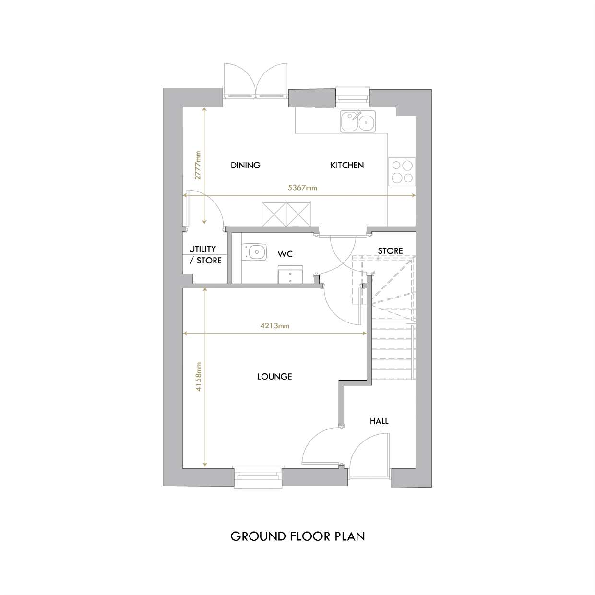 The Barnes, Station Road, Longniddry, EH32 0GN floorplan