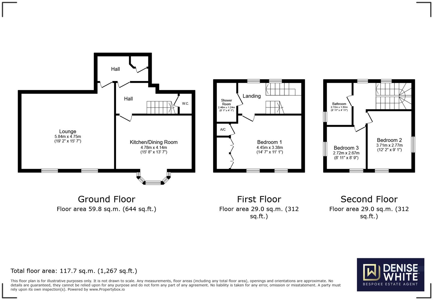 St Edwards Hall, Cheddleton, Staffordshire, ST13 7FA floorplan