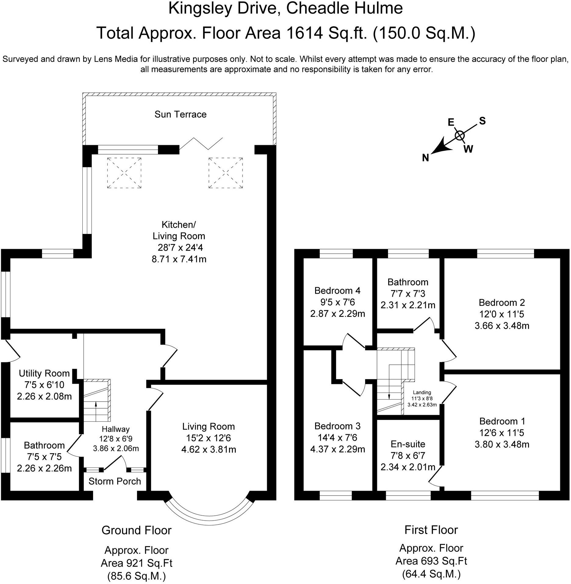 Kingsley Drive, Cheadle Hulme, SK8 floorplan