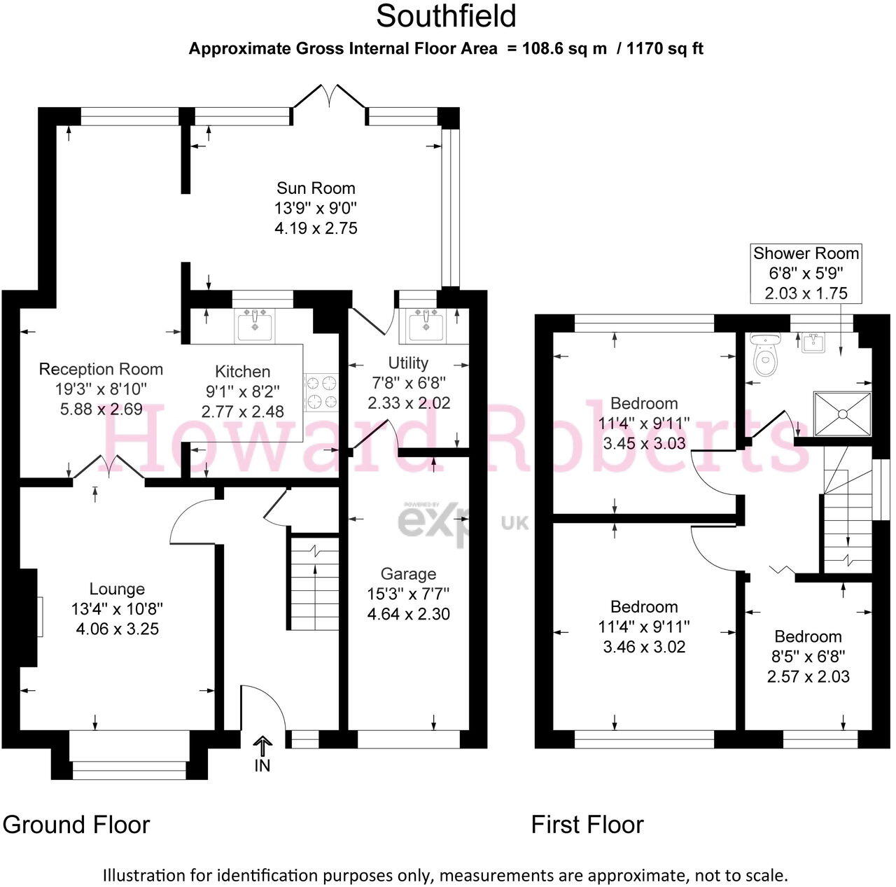 Southfield, Much Hoole, PR4 4HB floorplan