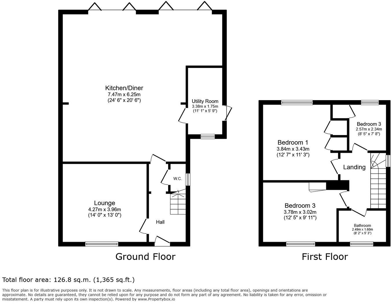 Bassett Way, Clipston, Market Harborough, LE16 9RJ floorplan