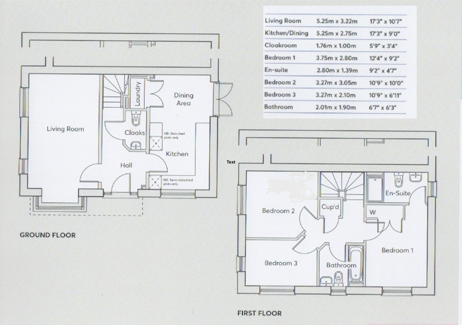 Wynne Crescent, Rugby, Warwickshire, CV21 floorplan