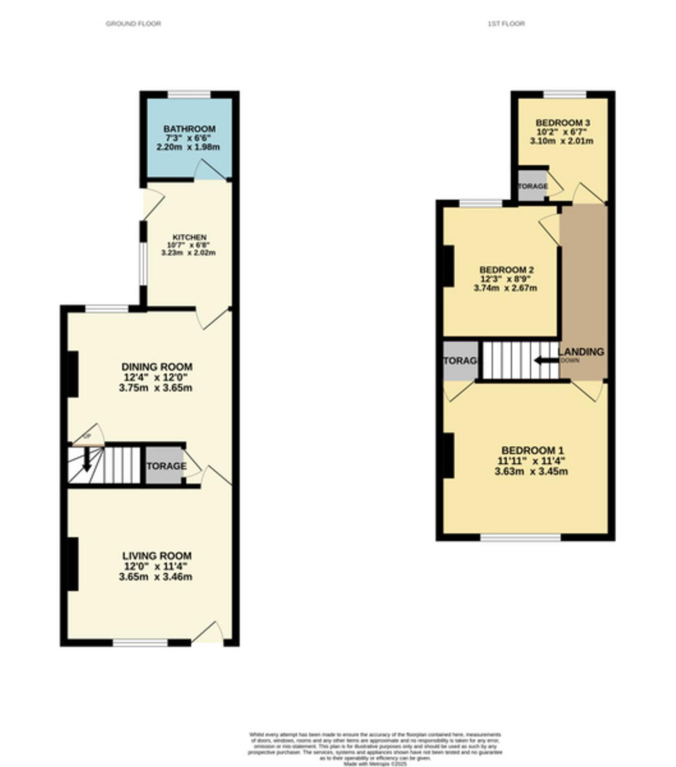 Jennison Street, Mansfield, NG19 floorplan