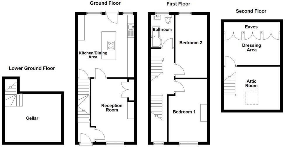 Burnley Road East, Rossendale floorplan