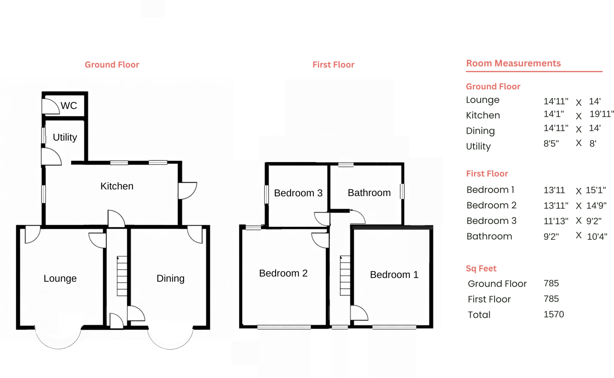 Queniborough - Leicestershire floorplan