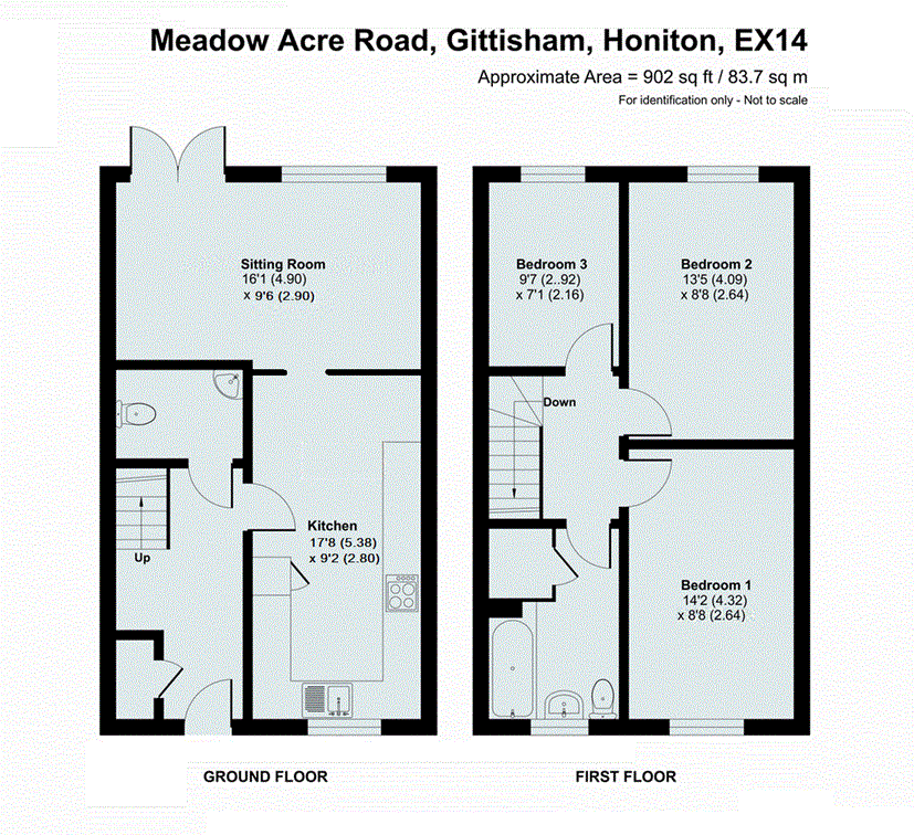 Meadow Acre Road, Honiton floorplan