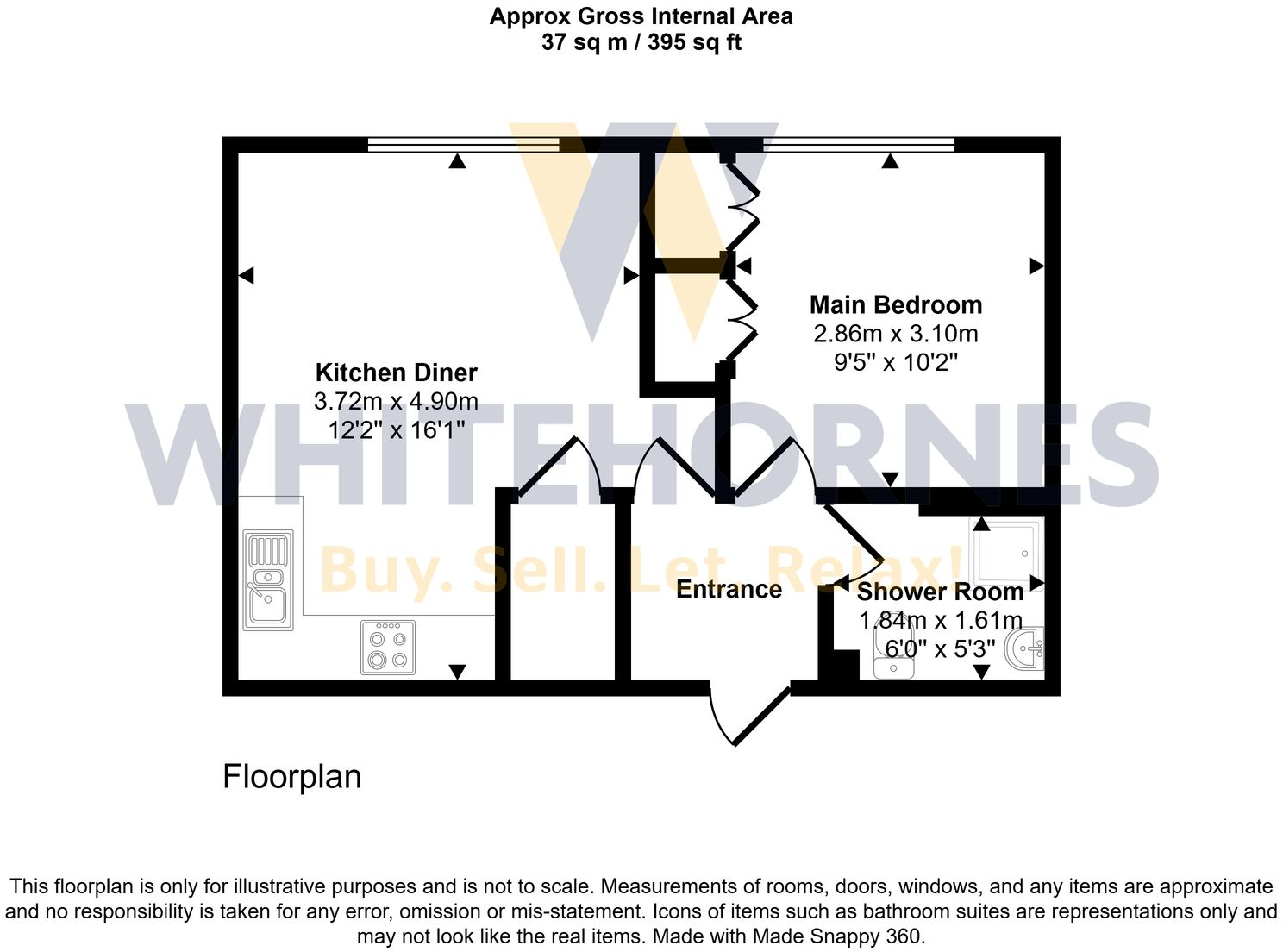 Wiseton Road, Wiseton Court, S11 floorplan