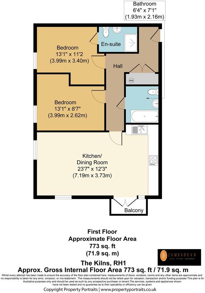 The Kilns, Redhill, Surrey, RH1 floorplan