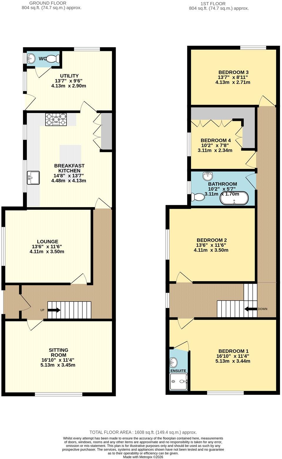 Queens Parade, Cleethorpes, NE Lincs, DN35 floorplan