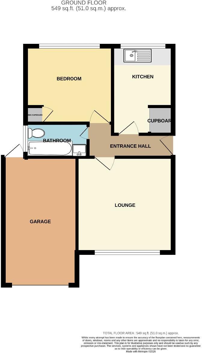 Matlock Road, Canvey Island floorplan
