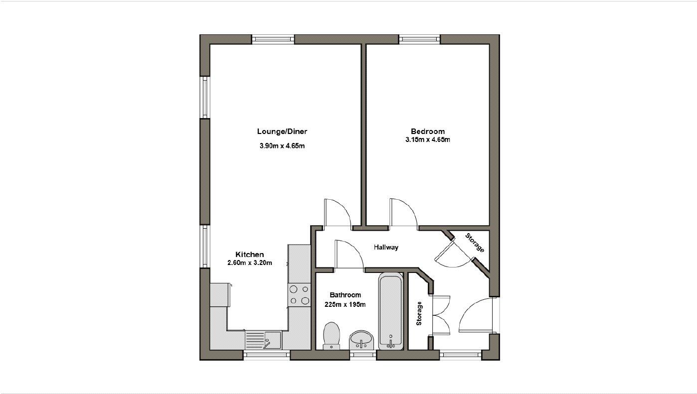 Gallery Road, Chineham, Basingstoke floorplan