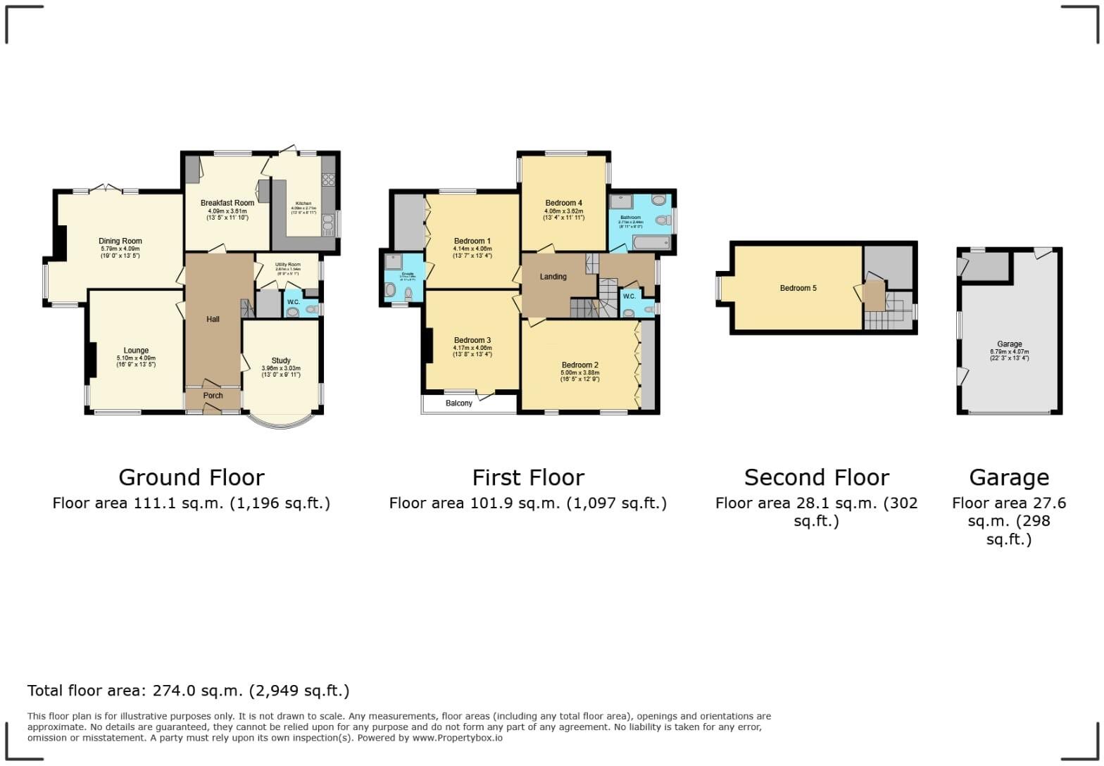 Fitzjames Avenue, Croydon, CR0 floorplan