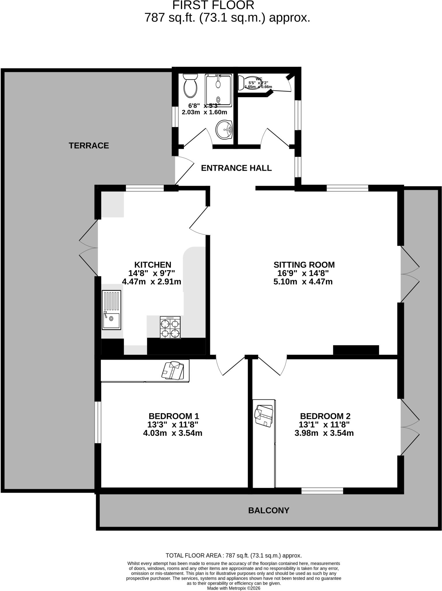 2, Harbour Heights, Cobb Road, Lyme Regis, Dorset, DT7 floorplan