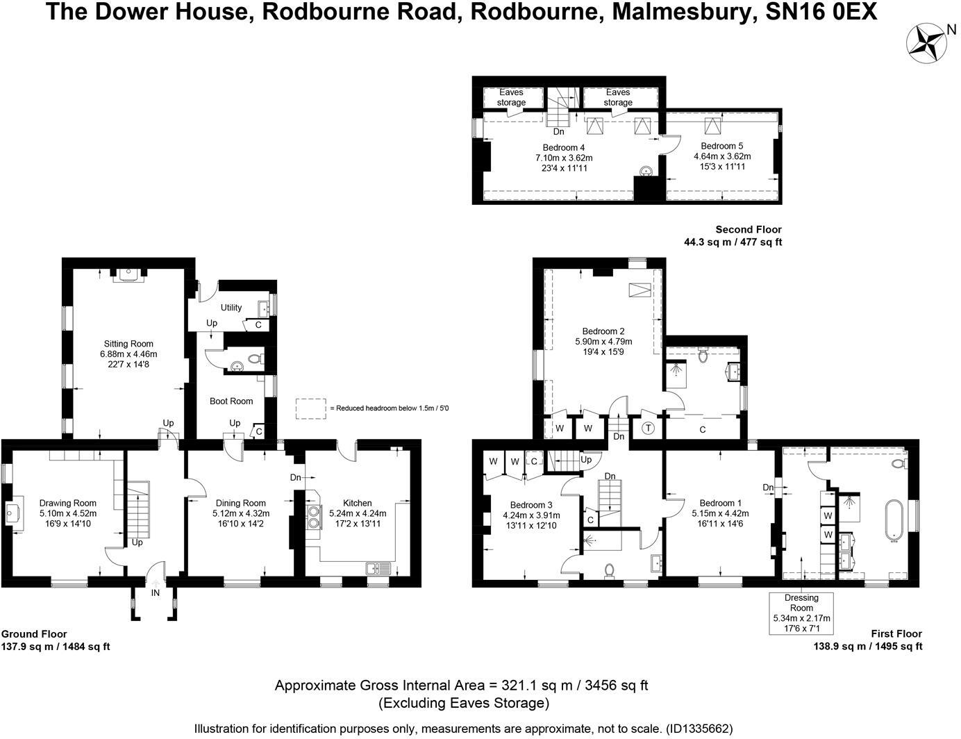 Rodbourne, Wiltshire floorplan