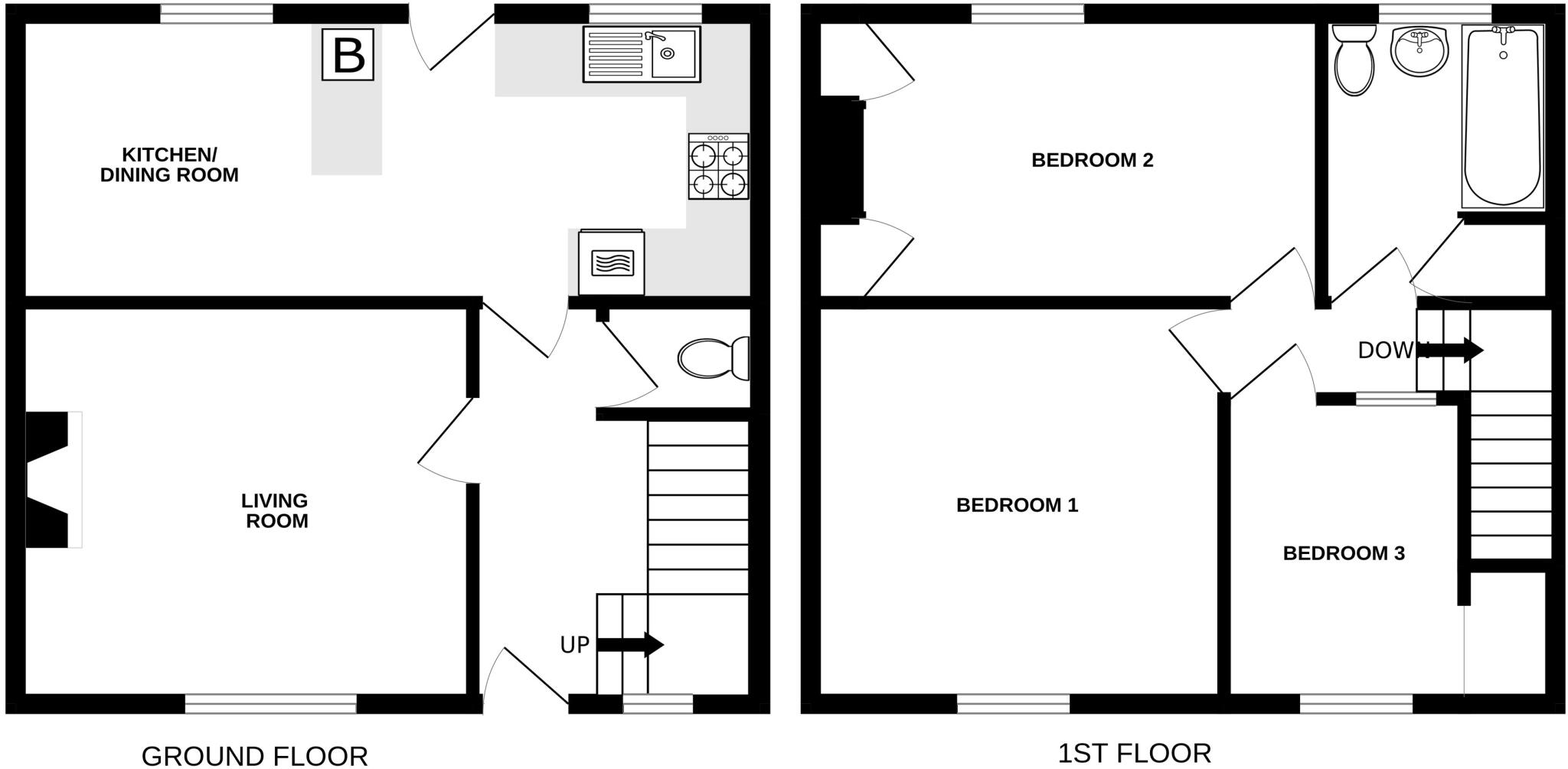 13 Roman Road, Penrith, Cumbria floorplan