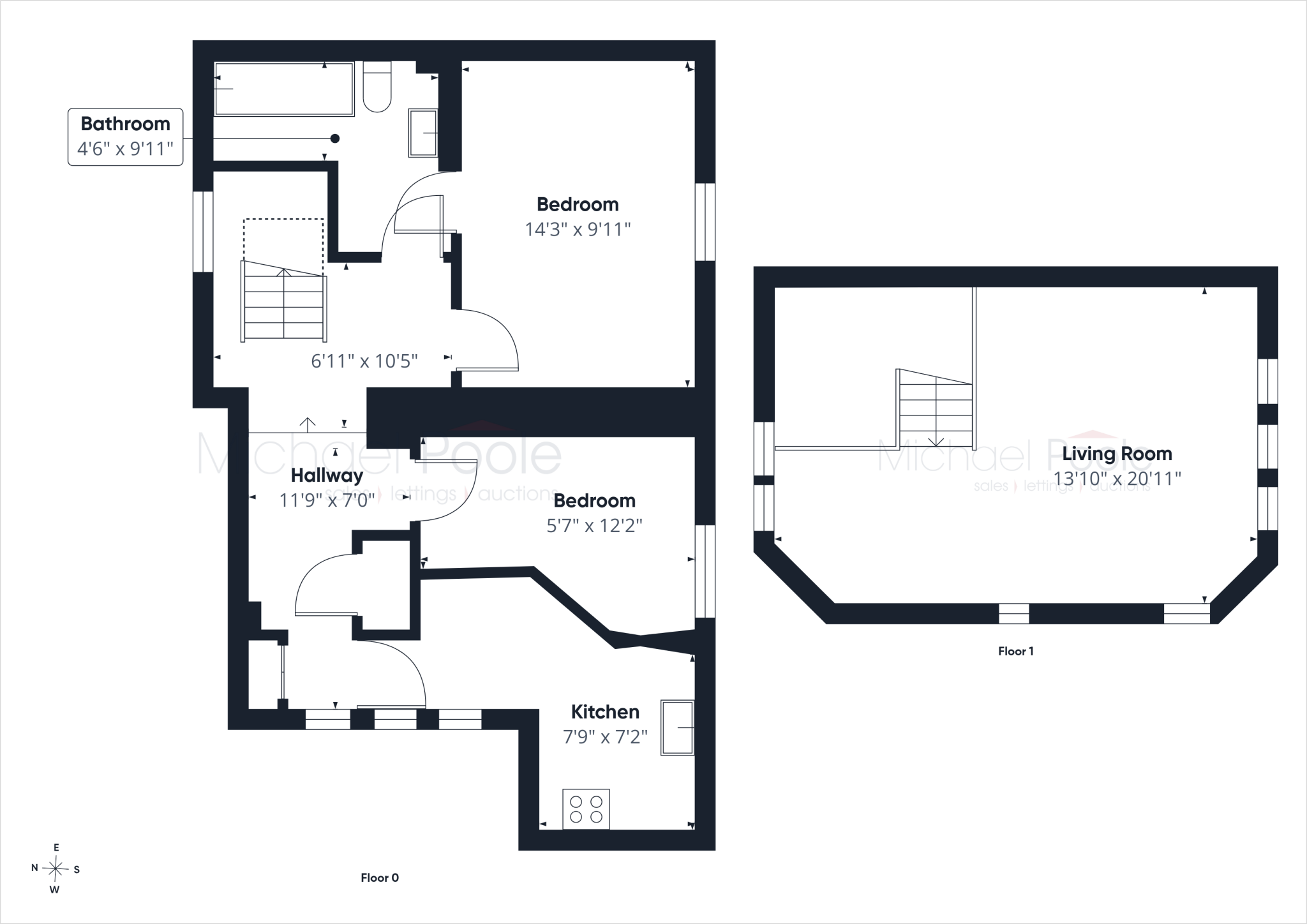 Wilton Castle, Wilton floorplan