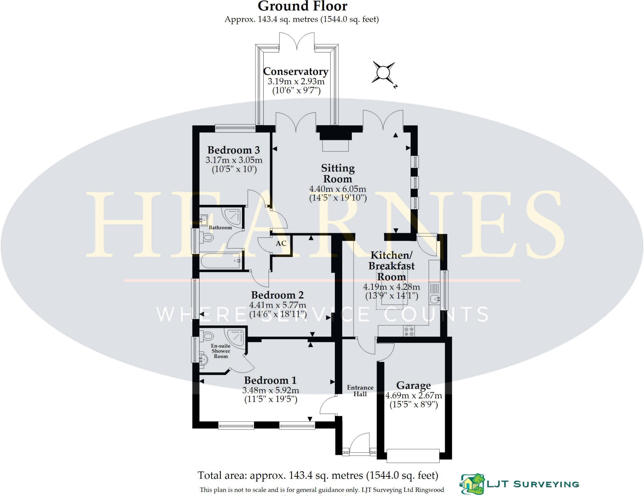 Huntingdon Drive, Wimborne, BH21 1TD floorplan
