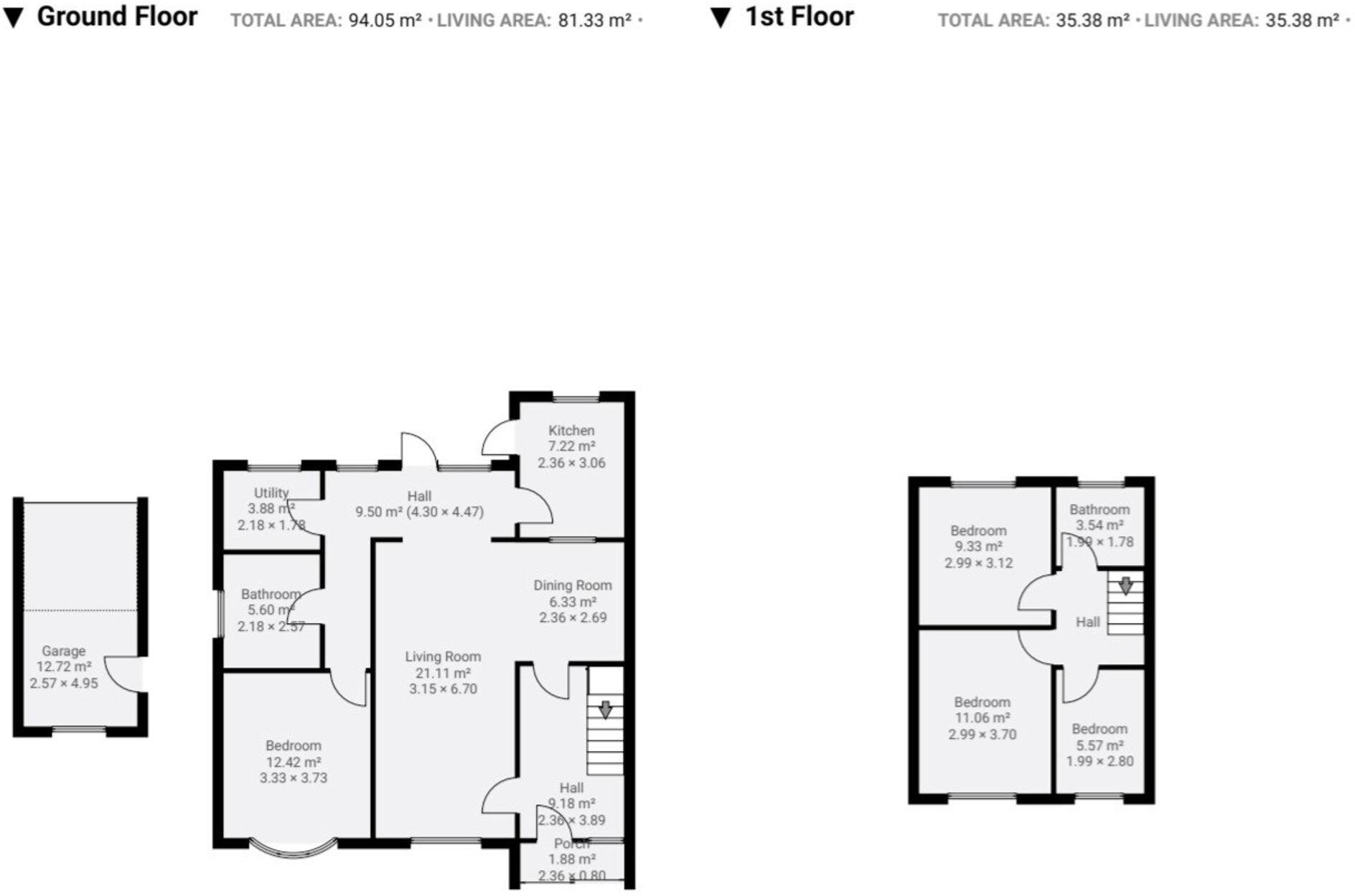 The Triangle, Allesley, CV5 floorplan
