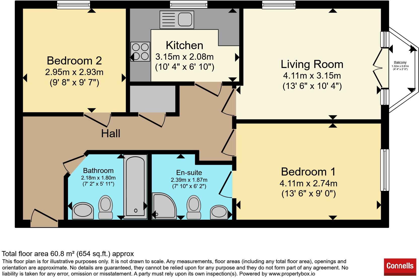 Westby Road, Bournemouth floorplan