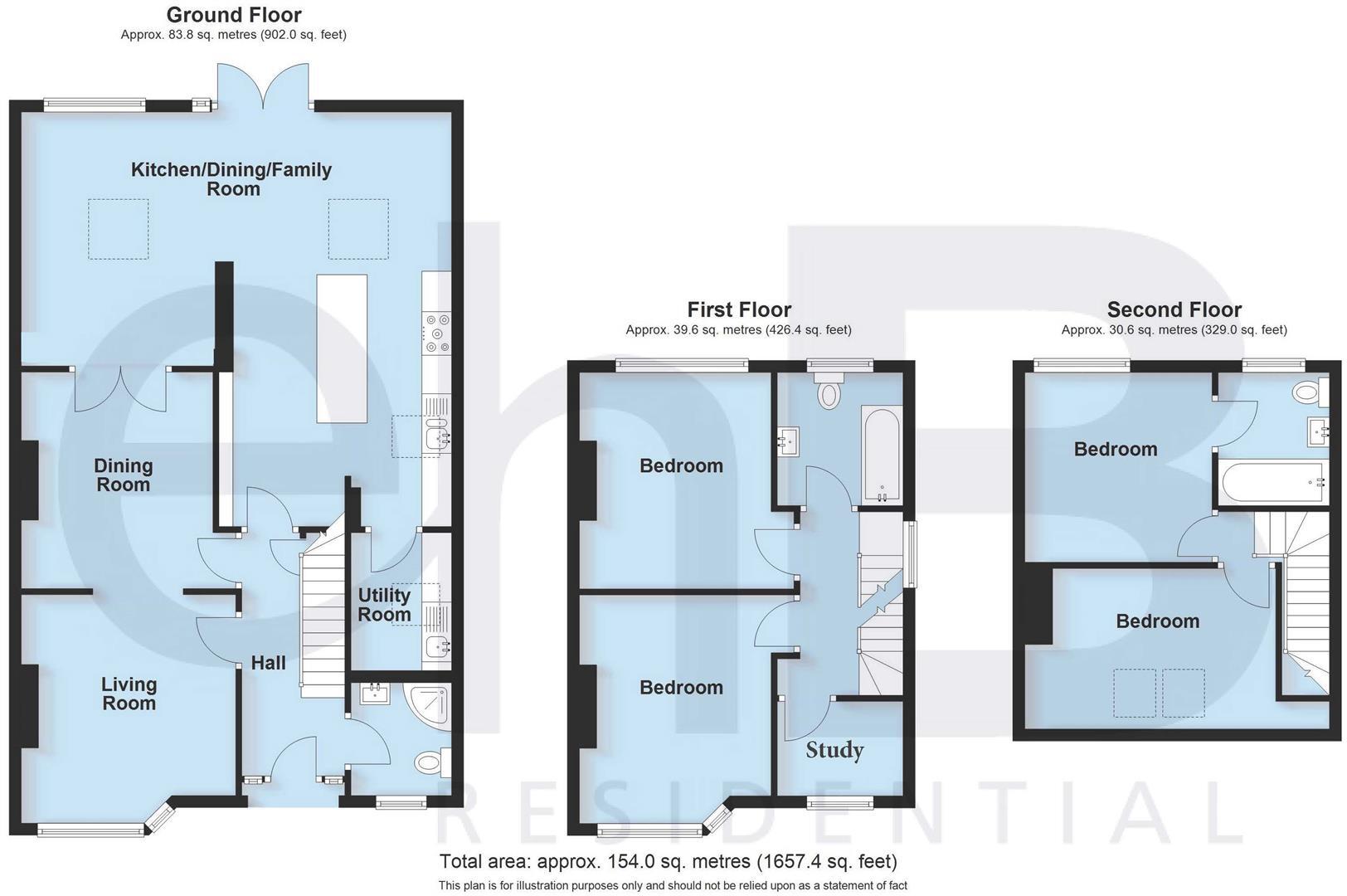 Greville Road, Warwick floorplan