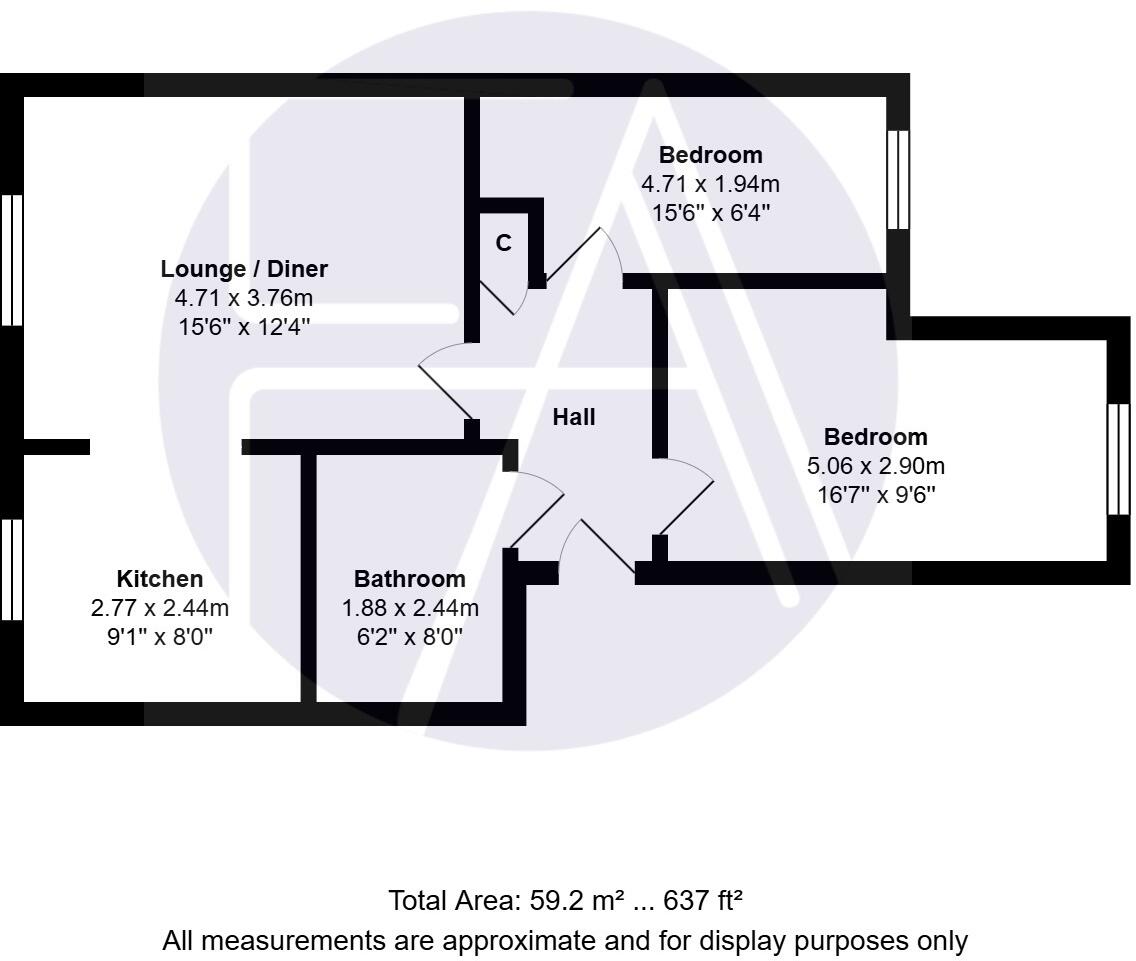 Abington Drive, Banks, Lancashire, PR9 8GX floorplan