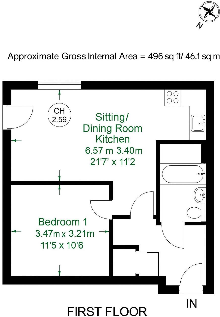 Rosemead Avenue, High Wycombe floorplan