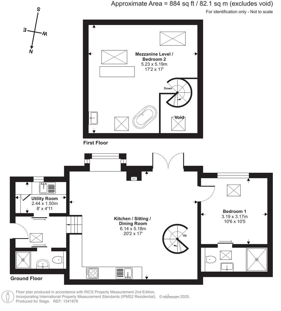 Trelights, Port Isaac floorplan