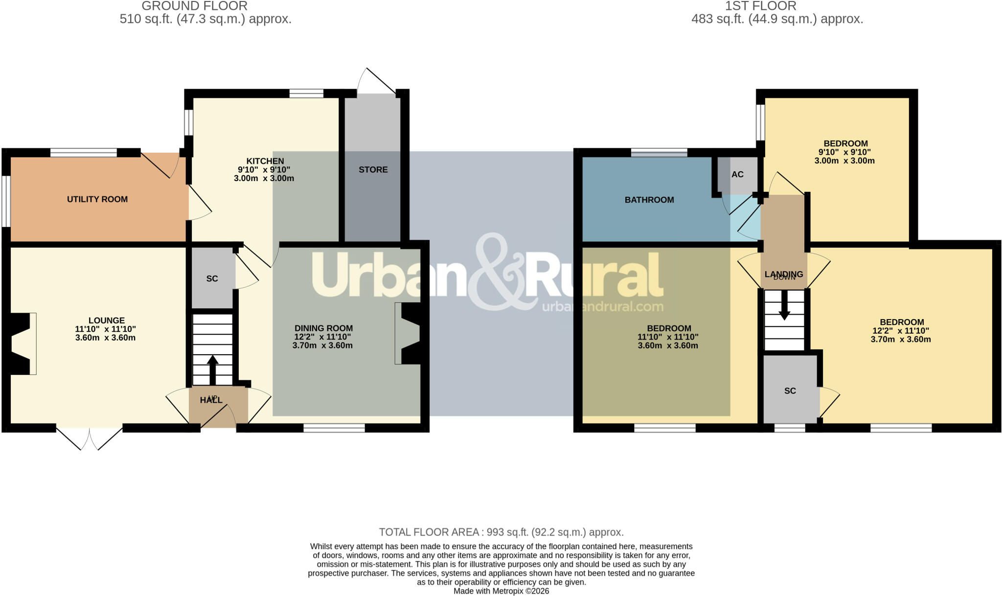 Park Hill, Ampthill, Bedfordshire, MK45 floorplan