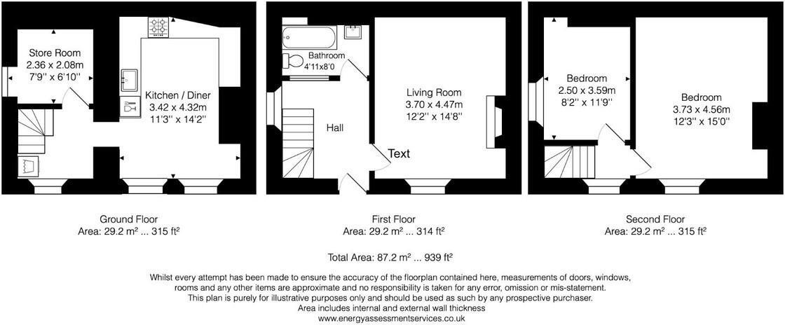 Fosse Lane, Batheaston floorplan