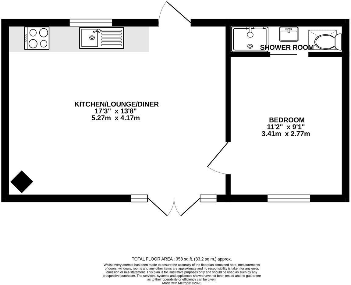Badley Moor, Dereham floorplan