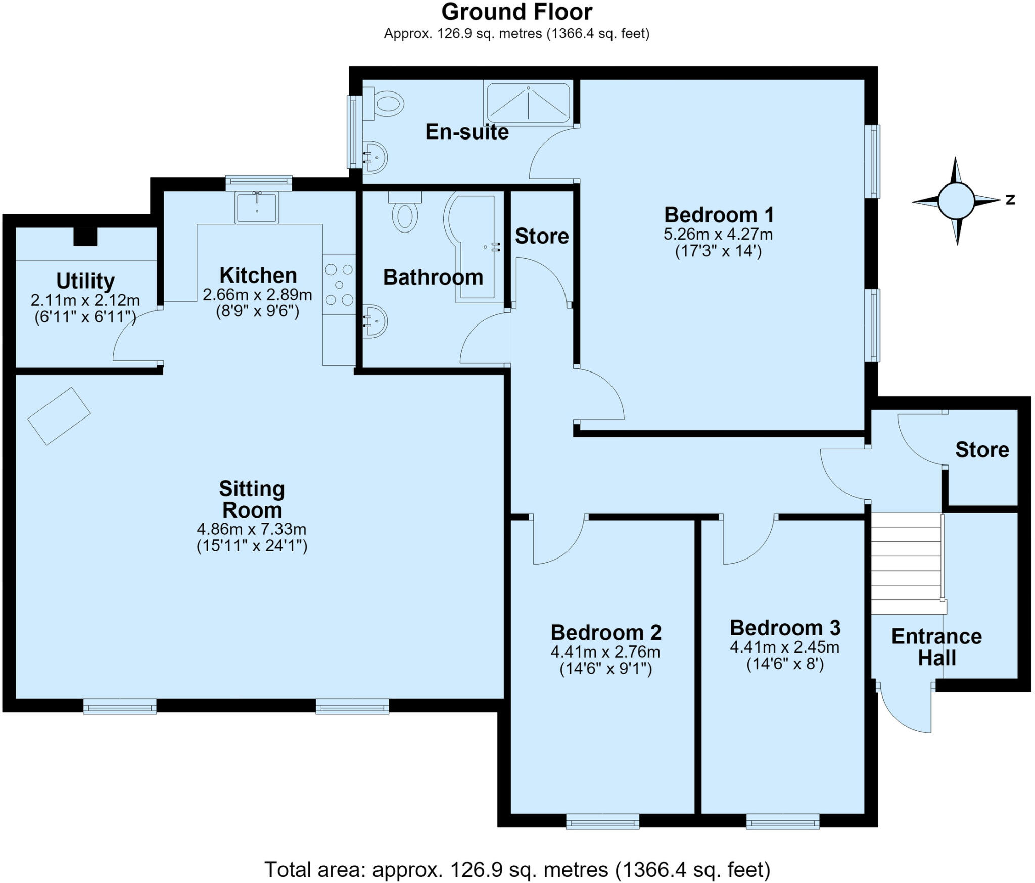 7 Coleridge House, Chillington floorplan