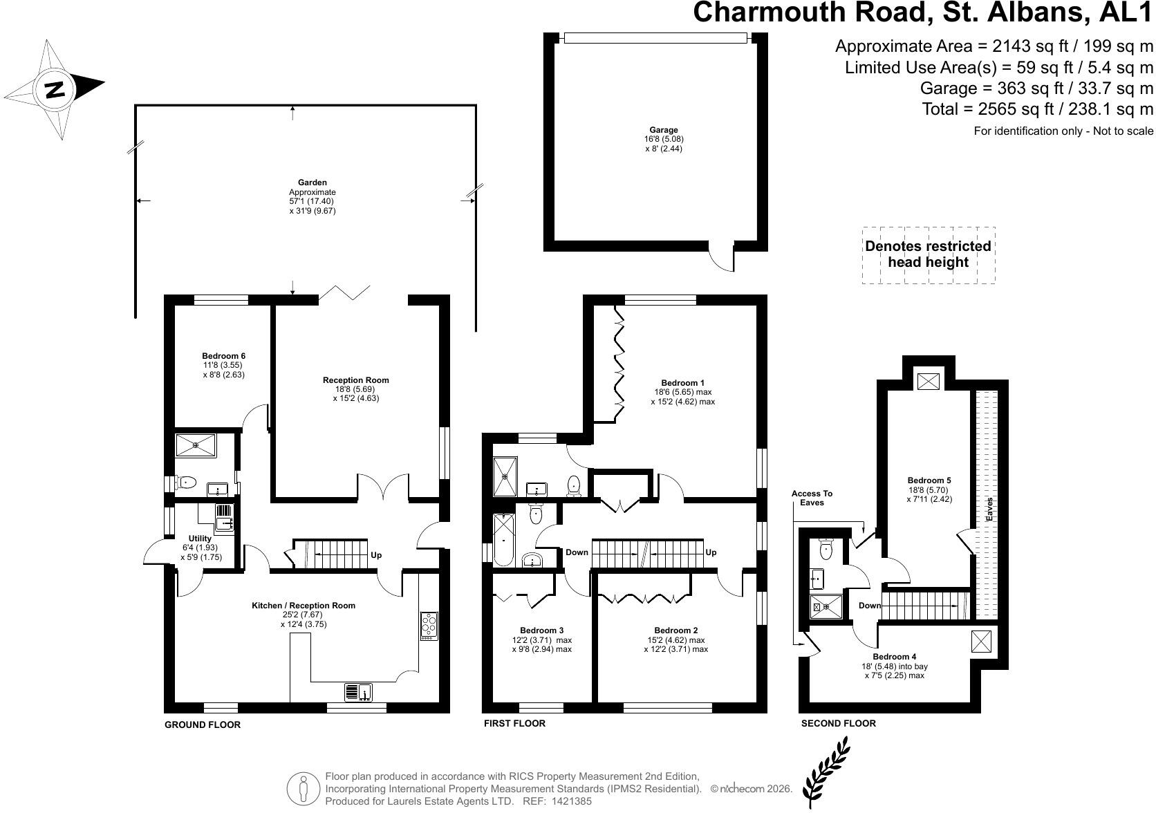 Charmouth Road, St. Albans, Hertfordshire, AL1 floorplan