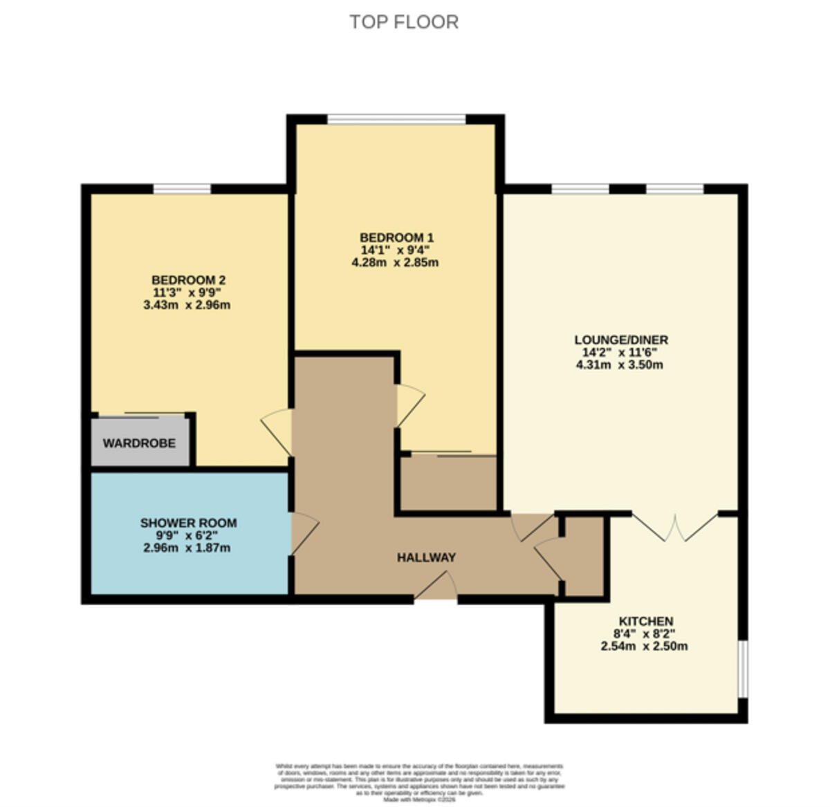Bournemouth Road, Lower Parkstone, Poole, BH14 floorplan