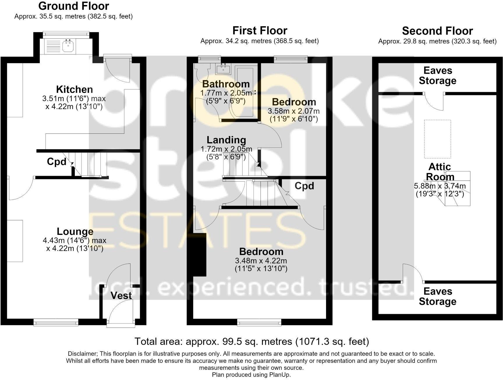 Bolton Road North, Ramsbottom, Bury floorplan
