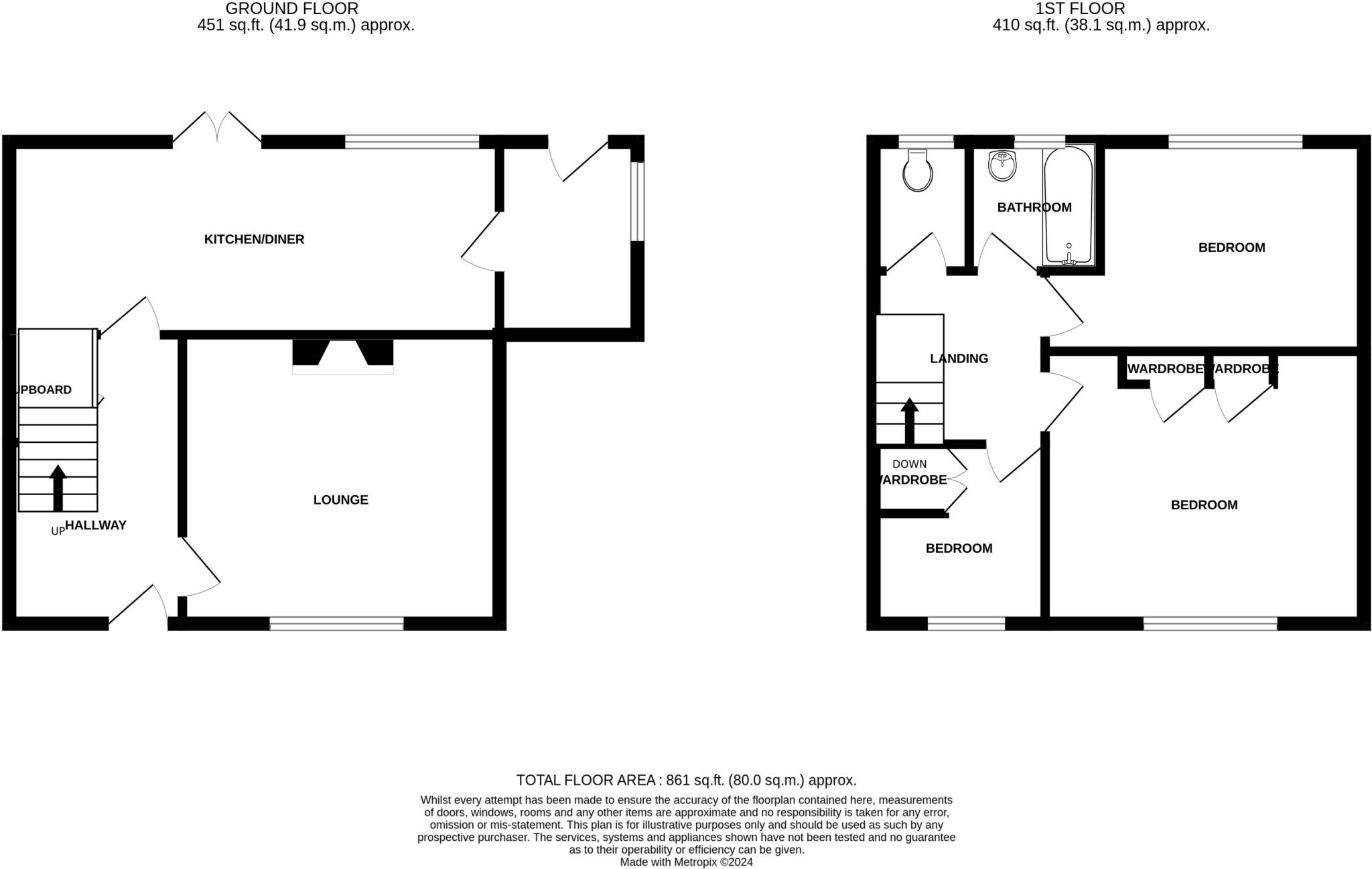Coronation Road, Wroughton, SN4 floorplan